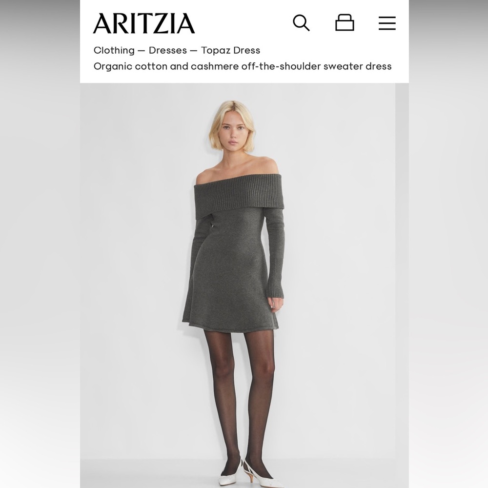 Sunday Best Topaz Dress - Aritzia